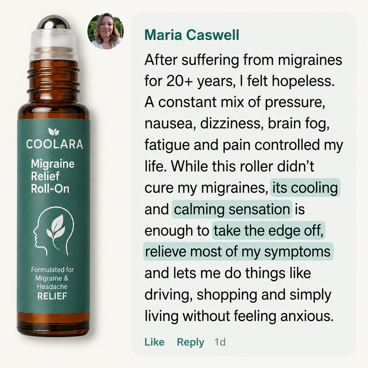 Migraine Relief Roll-On